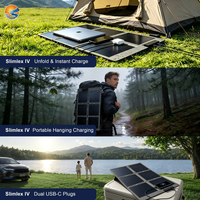 Panneau solaire flexible Sunflex SFS-T 18% en perovskite, ultra-léger, pliable, étanche, portable, pour le camping, la randonnée et la charge en extérieur