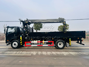 Camion hydraulique FAW à faible coût, capacité de levage 10T, 4x2, durable, auto-chargeur, pour la construction d'infrastructure rurale en Afrique - Product Image 6