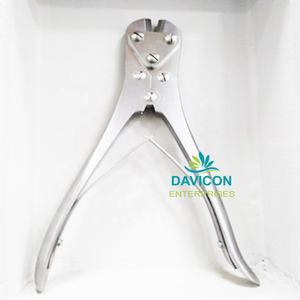 Pince à découper les plaques et les goupilles pour chirurgie osseuse, pince à découper les plaques à six vis, 23 cm - Product Image 1