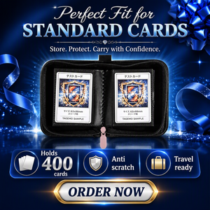 Mini classeur pour cartes à collectionner avec 40 pochettes à chargement latéral, capacité de 200 cartes, couverture en PU, reliure cousue, imperméable, pour collectionneurs et enfants - Product Image 3