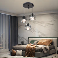 Lustre en fer de style scandinave moderne et créatif pour restaurant, salle à manger, hauteur réglable, éclairage personnalisé pour la maison