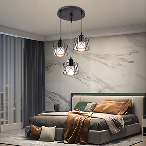 <span class=keywords><strong>Lustre</strong></span> en fer de <span class=keywords><strong>style</strong></span> <span class=keywords><strong>scandinave</strong></span> moderne et créatif pour restaurant, salle à manger, hauteur réglable, éclairage personnalisé pour la maison - Product Image 3