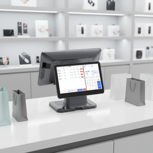 Sistema <span class=keywords><strong>POS</strong></span> Touch All-in-One da 15,6 Pollici a Prezzo Conveniente, Registratore di Cassa per Negozi al Dettaglio, Macchina <span class=keywords><strong>POS</strong></span> per Supermercati - Product Image 1