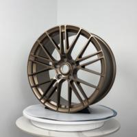Jantes en alliage de style exécutif 20 21 22 pouces 5x112 Marron brillant à multiples rayons avec face usinée pour voitures de tourisme