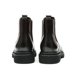 Chaussures Derby en cuir véritable pour hommes, de haute qualité, dernière arrivée, décontractées, respirantes, à semelle souple et épaisse - Product Image 6