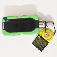 Digital Air Conditioner Electronic Vacuum Degree Gauge Negative Pressure Measurement Instrument Plastic Green + Black MVG-1