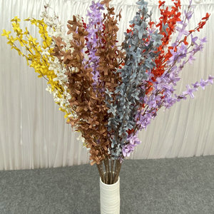 Flores Artificiales Queyiyi, Forsythia en Forma de Cruz de 107 cm, Decoraciones Florales para Techos de Bodas, Escaparates y Fondos de Tiendas - Product Image 1