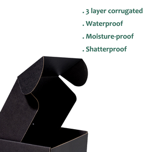Boîte d'expédition en <span class=keywords><strong>carton</strong></span> personnalisée avec logo <span class=keywords><strong>rose</strong></span> pour les petites entreprises avec emballage en papier ondulé écologique - Product Image 3