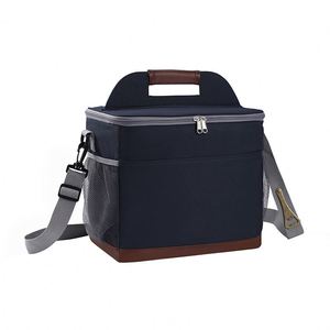 Custom Folding Collapsible Reusable Eco-friendly Thermal Picnic Lunch Insulated Cooler Bags with Strap for Ladies - Product Image 5