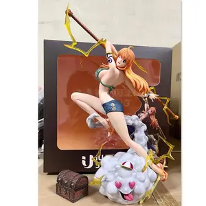 Patung mainan Model, koleksi dekorasi figur Anime anak perempuan Nami 29cm