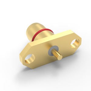 ขั้วต่อโคแอกเชียล RF แบบสไลด์ออนชนิดตัวผู้ ยี่ห้อ <span class=keywords><strong>BMA</strong></span> รุ่น Reliable Brass ตัวเรียบทองเหลือง ชุบทอง พร้อมหน้าแปลน สำหรับเชื่อมต่อกับกล่องเครื่องจักร ใช้งานง่าย - Product Image 6