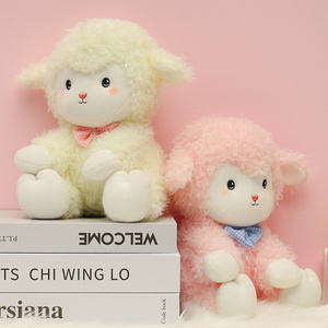 Almohada de Peluche de Oveja Suave de Alta Calidad de Fábrica China, Juguete de Peluche de Oveja para Niñas, Animal de Peluche - Product Image 3