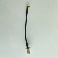 Adaptateur coaxial à connexion rapide RF mâle vers BNC, montage simple, structure durable pour système audio de voiture