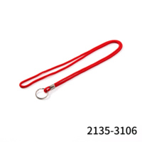 Lanière en polypropylène côtelée unie, durable, avec clip Bull DOG, pour la rentrée scolaire, plusieurs couleurs, en gros, économique, en stock