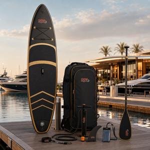 Planche de <span class=keywords><strong>paddle</strong></span> gonflable sur mesure d'usine OEM 10'6" 6 <span class=keywords><strong>pouces</strong></span> d'épaisseur en PVC Drop Stitch, faible MOQ, logo personnalisé, vente en gros - Product Image 2