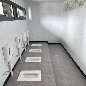 Offre Spéciale : Toilettes Conteneurisées Préfabriquées Portables de 20 pieds, Unité Complète avec Séparation Humide/Sèche, Lavabo, Douche et WC pour Projets Hôteliers et Extérieurs - Product Image 4