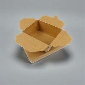Caja de Papel para Comida para Llevar, Económica, Personalizada, Reciclable, de Grado Alimenticio - Product Image 4