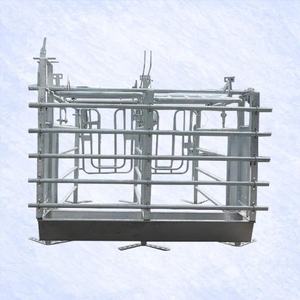 Nueva Jaula de Gestación para Cerdas HENGYIN HY-AFS con Diseño de Puerta Trasera de Material Galvanizado en Caliente para Cerdas, Larga Vida Útil - Product Image 2