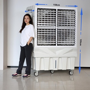 Enfriador de <span class=keywords><strong>Aire</strong></span> Evaporativo Portátil de Gran Flujo de <span class=keywords><strong>Aire</strong></span> de 30000 CMH, Enfriador de <span class=keywords><strong>Aire</strong></span> Industrial con Tanque de <span class=keywords><strong>Agua</strong></span> Grande - Product Image 3