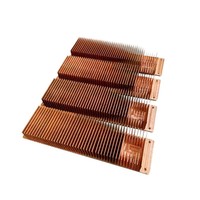 Radiateur électronique en profilé aluminium personnalisé, dissipateur thermique haute densité pour carte mère CNC haute puissance