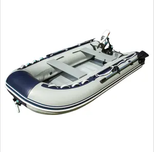 Brandneues PVC 3,8 m Aluminium Hart boden starres Schlauchboot zum Angeln