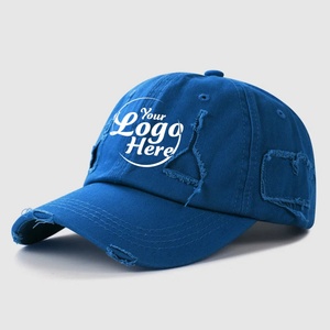 Classic Vintage Distressed 5-Panel <b>Dad</b> <b>Hat</b> Waterproof Washed Cotton Baseball Cap Sporty Fruit Pattern - Product Image 1