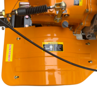 E-XIAPU mesin pertanian 170F pasak daya Mini pertanian Putar 7 Hp kultivator daya bensin