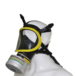 Venta directa de fábrica de seguridad de la cara llena máscara de gas <span class=keywords><strong>Con</strong></span> <span class=keywords><strong>filtro</strong></span> doble - Product Image 3