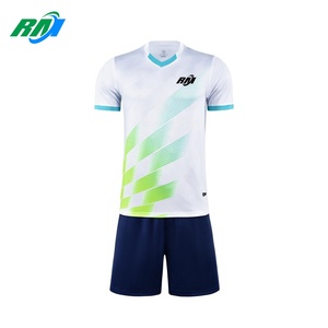 Ensembles de maillots de football imprimés par transfert thermique sur tout le corps, maillots de football de haute qualité à bas prix, vêtements de sport pour hommes, découpe automatisée - Product Image 1