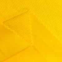 Usine En Gros Écologique Antistatique RPET GRS 100% Polyester Recyclé Faible Stretch Bird Eye Mesh Doublure Tissu