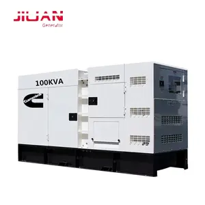 100kva guangzhou potere silenzioso elettrico prezzo di fabbrica 100kva generatore diesel