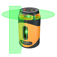 Niveau laser Inorm 5 lignes, instrument de nivellement pour la prospection et l'extérieur/l'intérieur, mini niveau laser croisé, niveau laser T52