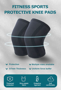 Genouillère de Soutien Épaisse 7mm pour Musculation et Fitness, Confortable et Anti-Douleur, Vente en Gros Personnalisée - Product Image 2