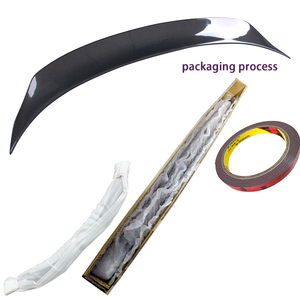 สปอยเลอร์หลังคาร์บอนไฟเบอร์ทรง CT1 สำหรับ Q50 Q50S Q50L ปี 2013-2023 - Product Image 6