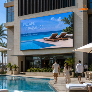 Pantalla LED de Aluminio para Exteriores MICLED P4.44-P10 IP66 Resistente al Agua 4K para Publicidad en Resorts de Lujo OEM/ODM - Product Image 1