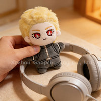 Poupées en peluche de 5 cm, 10 cm, 20 cm, figurines de collection de haute qualité, porte-clés, poupées en coton, service de prototypage personnalisé de peluches