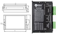 Module de commande de moteur PWM à pont en H Lihua 450W, DC 12V/24V/36V, carte de commande de moteur DC haute puissance à pont en H