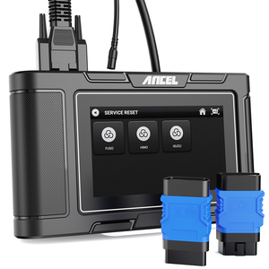 ANCEL HD3200 PRO12V24V Scanner OBD2 pour camions, <span class=keywords><strong>outil</strong></span> de diagnostic diesel poids lourd, analyse de tous les systèmes, réinitialisation DPF et de l'huile, mises à jour gratuites - Product Image 1