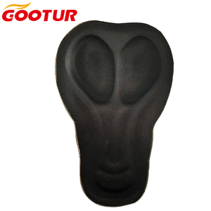 Coussin de selle de vélo 3D <span class=keywords><strong>rembourré</strong></span> pour <span class=keywords><strong>femme</strong></span>, ergonomique, absorbant les chocs, en mousse à mémoire de forme respirante et douce avec trou - Product Image 6