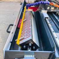 Machine de meulage automatique à grande vitesse pour l'affûtage de lames industrielles, équipement de recyclage pour les lames de déchiqueteurs de bois