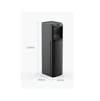 Distributeur d'eau de pipeline à affichage numérique led chaud et froid de type debout 2023 Distributeur d'eau commercial avec RO ou UF