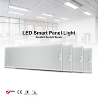 Panneau LED intelligent Pir Sensor 60x60 2x2 panneaux lumineux intelligents avec source lumineuse SMD2835 pour une utilisation au bureau