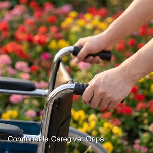 Silla de Ruedas Manual Médica Versátil Keling que Brinda Soporte Óptimo en Salas Geriátricas - Product Image 2