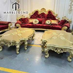 Canapé 3 places de style européen, mobilier de salon, canapé-lit - Product Image 3