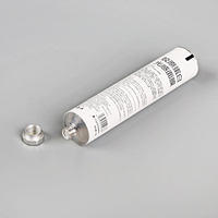 Tapa octogonal de metal ecológica con tubo plegable de aluminio puro de calidad alimentaria
