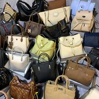 Stock de Sacs à Main de Marque Lady, Sacs d'Épaule Usagés de Haute Qualité, de Seconde Main, Conditionnés en Balles