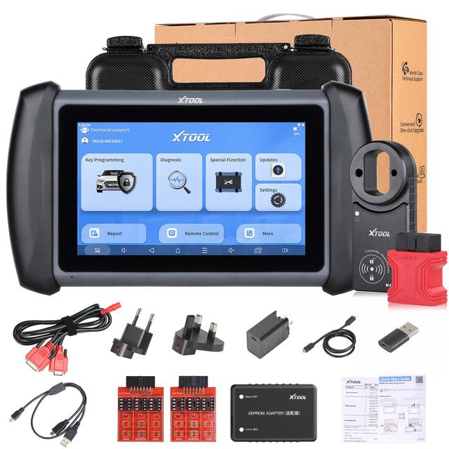 XTool InPlus IK618 IMMO & Key Programming Car Key Programmer Scan Tool with KC100 Adapter