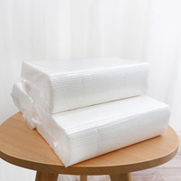 Toallas de Papel de Cocina Desechables de Fábrica, Papel de Cocina para Limpiar Manchas de Aceite, Papel Higiénico de Cocina Blanco con Puntos Más Vendido