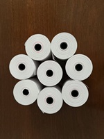 Rouleaux de papier thermique de haute qualité 80 x 60 mm, effet d'impression stable, faible bruit, surface lisse pour caisse enregistreuse POS