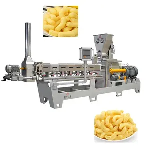 High quality small cheese ball puffed corn snack making machine